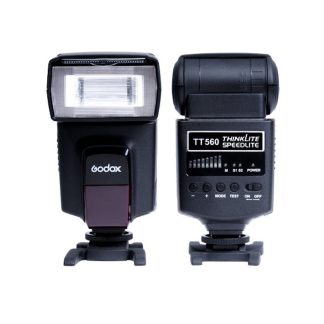 Godox TT560? Flash Speedlite electronique ThinkLite sur appareil photo avec boetier Soft pour appareils photo Pentax Olympus Nikon/Canon
