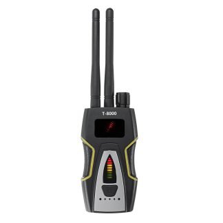Traqueur sans fil du scanner GPS de frequence de detecteur de signal de camera d'insecte de T8000 Pro rf