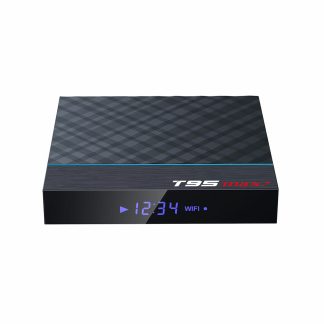 T95 Max Plus Amlogic S905X3 4GB RAM 32GB Coffret ROM pour Bluetooth 5G WIFI 4.0 Android 9.0 4K 8K H.265 - NOUS