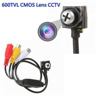 Mini camera cachee de securite e domicile cachee HD 600TVL CMOS CCTV