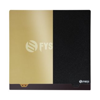 Plaque d'acier en poudre noire heterosurface PEI JanusBPS 235*235mm avec/sans cete B magnetique pour imprimante 3D Ender-3/3pro - #b