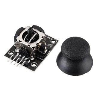 20pcs JoyStick Module Shield 2.54mm 5 broches Biaxial Rocker pour PS2 Joystick Game Controller Sensor Geekcreit pour Arduino - produits qui fonctionnent avec les cartes officielles Arduino