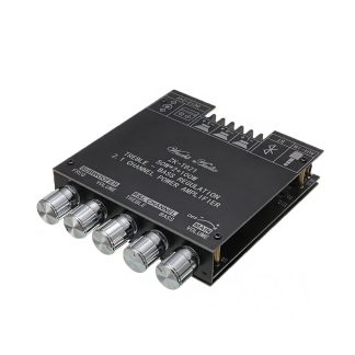 ZK-TB21 TPA3116D2 carte amplificateur de subwoofer bluetooth 5.0 50WX2 + 100W 2.1 canaux amplificateur de basse stereo Audio de puissance