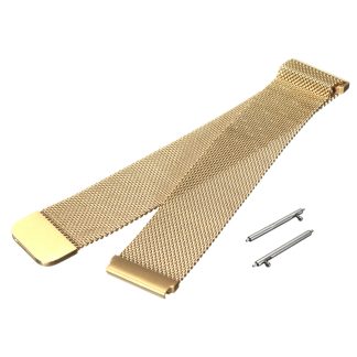 Montre en acier inoxydable e fermeture magnetique Bande pour Samsung Gear S2 R732 - Dore