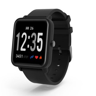 XANES DO10 1,3 "IPS ecran couleur IP67 etanche montre intelligente moniteur de pression arterielle de frequence cardiaque bracelet intelligent de remise en forme - Rose