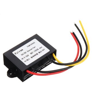 DC 9-36V e 12V 1A 2A 3A DC DC convertisseur 12V DC convertisseur de tension abaisseur Buck voiture camion vehicule puissance - 3a