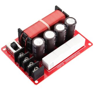 Haut-parleur audio de voiture GD-205 modifie Crossover haut e bas Crossover audio professionnel Bass Boost Crossover