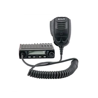 Retevis RT98 15W 199 canaux 400-470 MHz Mini voiture emetteur-recepteur mobile fonction de balayage emetteur-recepteur talkie-walkie w / microphone haut-parleur - Noir