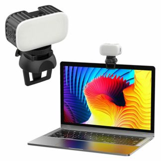 Ulanzi VIJIM CL03 5600K LED Rechargeable Mini lumiere de remplissage avec Clip lampe de conference en direct telephone portable camera Vlog lumiere douce