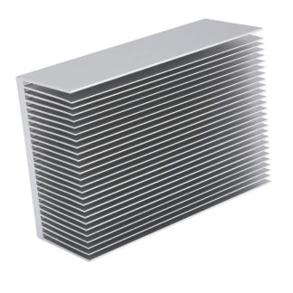Les grands dissipateurs thermiques en aluminium refroidissent le radiateur 27 d'aileron pour la carte PCB menee par ordinateur de module d'IC - 150*69*37mm