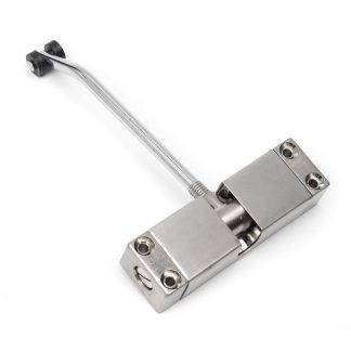 Acier inoxydable ajustable en surface monte e la fermeture e ressort automatique