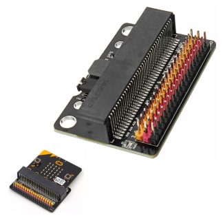 Carte d'adaptateur de debordement de carte d'extension d'IOBIT pour le module de developpement de bit de BBC Micro: Contient le buzzer