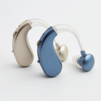 Bakeey GE-T10 Mini amplificateur de son pour appareils auditifs sans fil rechargeables portables avec sac de rangement pour les personnes egees surdite - Bleu