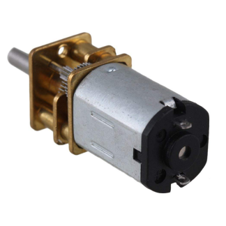 N20 DC6V 15 RPM Micro moteur e engrenages en metal avec moteurs e courant continu e roue dentee de 10 mm