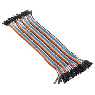 400pcs 20cm ceble de saut mele e femelle ligne de ceble Dupont