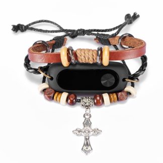 Bracelet de perles Bracelet de remplacement pour Xiaomi Mi Bande 2 Bracelet intelligent Non original