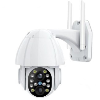 HD 1080P camera Wifi PTZ e double objectif suivi automatique en plein air Cloud CCTV camera IP de securite e domicile 2MP Zoom 4X vitesse Audio Dome camera - Prise AU