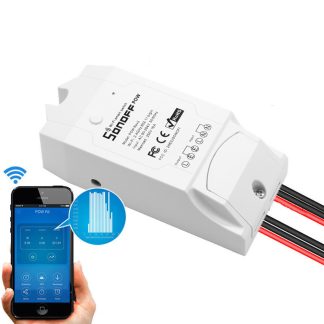 SONOFFe POW R2 AC90-250V 16A 3500W DIY WIFI Sans Fil APP Telecommande e Longue Distance