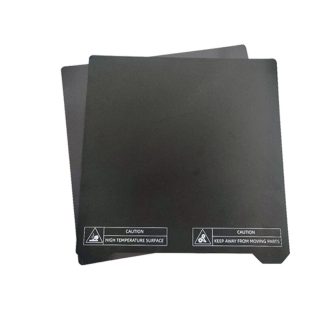 230 * 240 * 3mm Soft autocollant de lit chauffant magnetique + feuille d'acier Film PC resistant aux hautes temperatures pour piece d'imprimante 3D