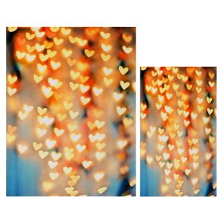 3x5FT 5x7FT sombre coeur lumiere photographie toile de fond fond Studio Prop - 1.5x2.1m