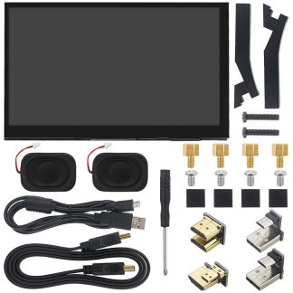 Catda Raspberry Pi 4B / 3B 7 pouces moniteur ecran HDMI ordinateur e ecran tactile Jetson Nano avec haut-parleur