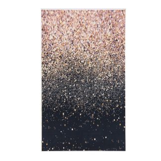 4x6ft / 5x7ft / 3x5ft paillettes noir or points mince vinyle photographie toile de fond fond studio photo - 150*210cm