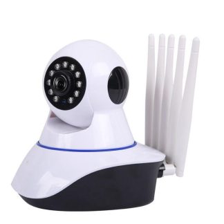 GUUDGO mise e niveau e cinq antennes 1080P Camera IP 2MP Camera de securite Detection de mouvement de camera de securite audio de nuit