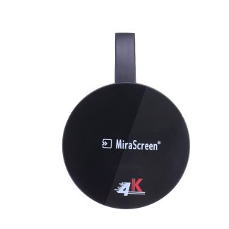Mirascreen G7 Plus 2.4G 5G 4K sans fil 1080P HD H.265 Support de support de cle TV pour ecran Miracast DLNA Air Play - 2,4 Ghz