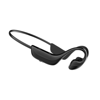 G100 TWS ecouteurs e conduction osseuse Soft et bluetooth 5.0 reduction du bruit etanche ecouteurs de sport casque sans fil avec micro - Noir