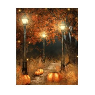 5x7ft Halloween citrouille lampe photographie toile de fond Studio Prop fond