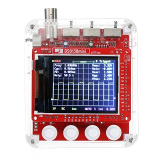 NOUVEAU JYETeche 13805K DSO138 Mini Oscilloscope Numerique 200KHz SMD Version Soudee DC3.5V-6V Avec Boetier