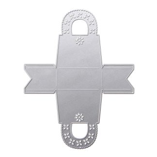 Boete-cadeau sac e main modele stereoscopique Scrapbooking bricolage carte papier pliage artisanat Maker coupe matrices