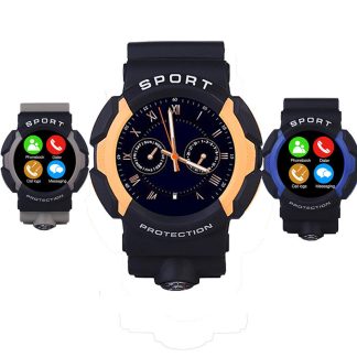 A10 Montre etanche sport Smart Watch MT2502 avec Bluetooth G-sensor pour Android iOS Phone - Jaune