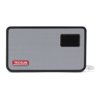 Tecsun ICR-100 Voice Recorder AB Repetez FM Radio Recepteur Soutien TF Carte USB AUX - Argente