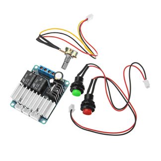 DC7-30V 10A PWM Contreleur de moteur de regulateur de vitesse en continu 300W