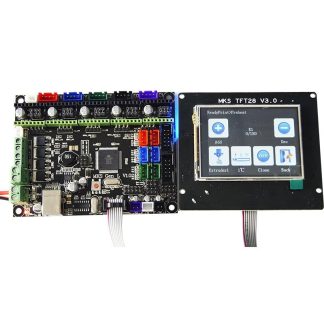 Carte mere integree de contreleur de MKS-GEN L V1.0 + 2,8 pouces MKS-TFT28 polychrome LCD appui de puissance de soutien d'ecran tactile d'impression pour l'imprimante 3D