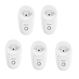 5 pieces SONOFF S26 10A AC90V-250V prise WIFI intelligente CH prise sans fil prises de courant interrupteur domestique intelligent fonctionne avec Alexa Google Assistant IFTTT