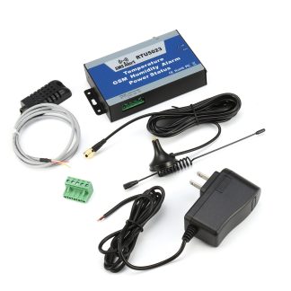 RTU5023 GSM Alarme SMS Alerte Distance Temperature Humidite Surveillance Minuterie Contrele etat de la Puissance