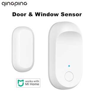 2021 nouvelle version Qingping capteur de porte et de fenetre Bluetooth 5.0 detecteur d'alarme de securite e domicile fonctionne avec l'application Met Mihome - 1 PCS