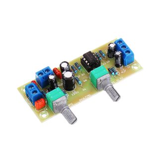 3 pieces alimentation simple DC10-24V 22Hz-300Hz Subwoofer carte de preampli Module de filtre passe-bas