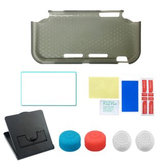 Kit de cache-culbuteurs avec support de protection en TPU pour la console de jeu Lite Nintendo Switch