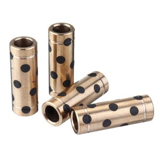 4Pcs UM2 UM3 Roulement e manchon en cuivre incruste de graphite 8x12x35mm pour imprimante 3D
