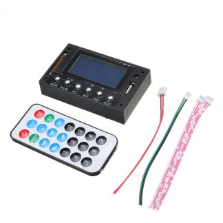 12 V voiture Bluetooth Audio MP3 paroles synchronisation decodeur Module enregistrement FM carte decodeur Bluetooth