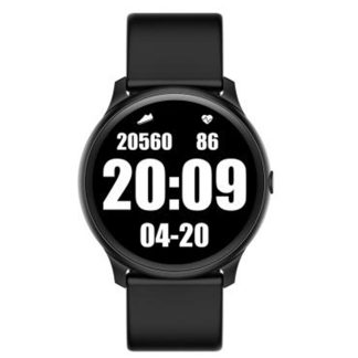 REMAX RL-RP09 Ultra mince ecran couleur bracelet pression arterielle SPO2 moniteur previsions meteo Fitness Tracker montre intelligente - Noir