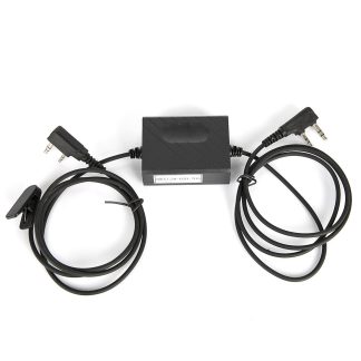 RPT-2K Boete de repeteur de talkie-walkie e relais bidirectionnel pour deux radios portatives Baofeng Wouxun Puxing K Port
