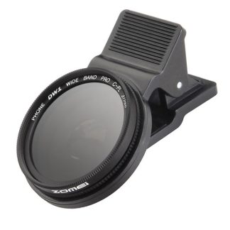 ZOMEi 37mm professionnel telephone portable appareil photo circulaire polariseur lentille CPL pour iPhone HTC Samsung