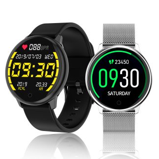 Bakeey R7 30 jours de veille e ecran tactile 1,22 pouces Moniteur de frequence cardiaque Moniteur de pression arterielle Modes multisports Telecommande Musique IP67 Montre intelligente etanche - 002