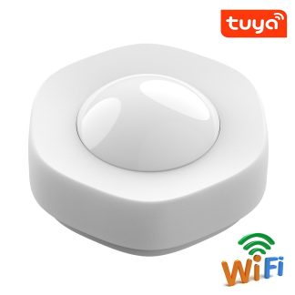 Boulangerie PIR capteur infrarouge humain WIFI automatique activer les lumieres detecteur infrarouge pour alarme securite e domicile - Blanc