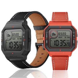 Bakeey Soft Montre en cuir Bande Bracelet de remplacement pour montre intelligente Amazfit NEO - Noir