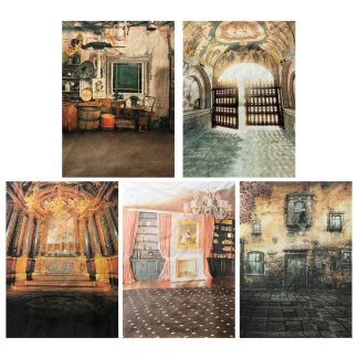 5x7FT tissu de soie brute ancienne maison photographie fond Studio toile de fond accessoires - 5